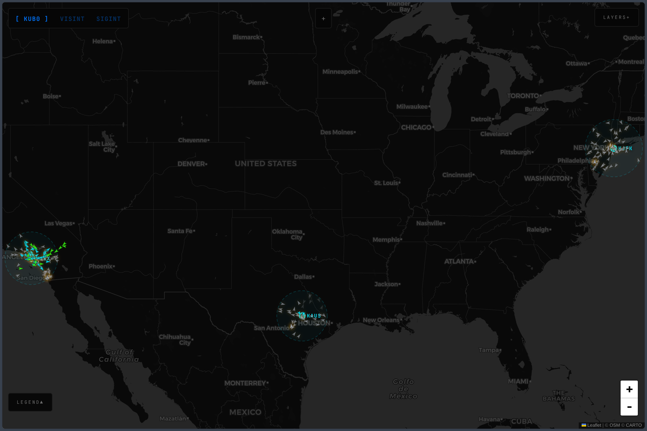 Unified Intelligence Map Combining CCTV and ADS-B Data